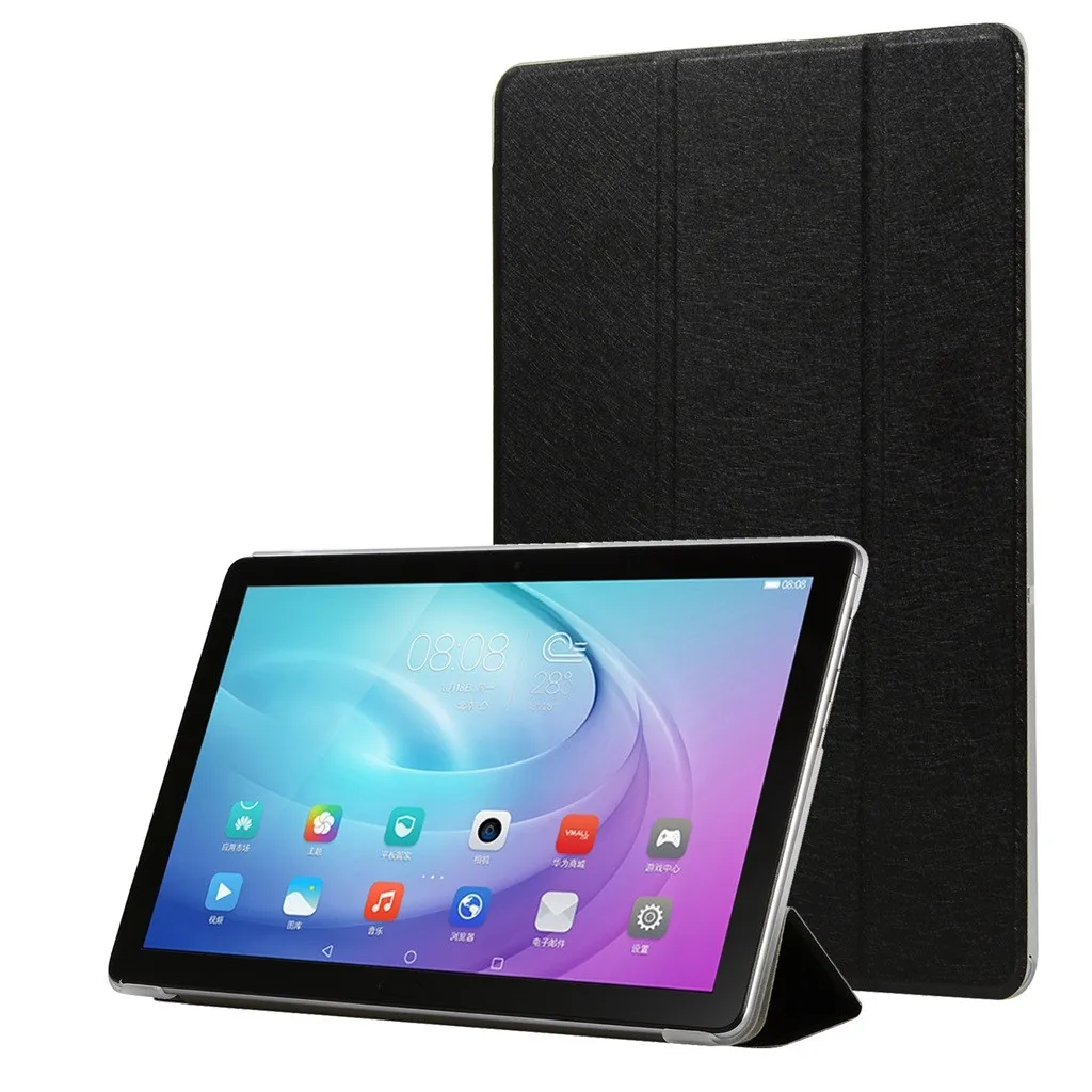 

Luxury leather For Samsung Galaxy Tab S5e 10.5 inch T720 T725 Folding Folio Protective Shell Case Cover Folding folio case 6.11