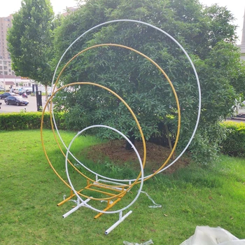 wedding props birthday party decor wrought iron circle round ring arch backdrop arch lawn artificial flower row stand wall shelf wedding props birthday party decor wrought iron circle round ring arch backdrop arch lawn artificial flower row stand wall shelf