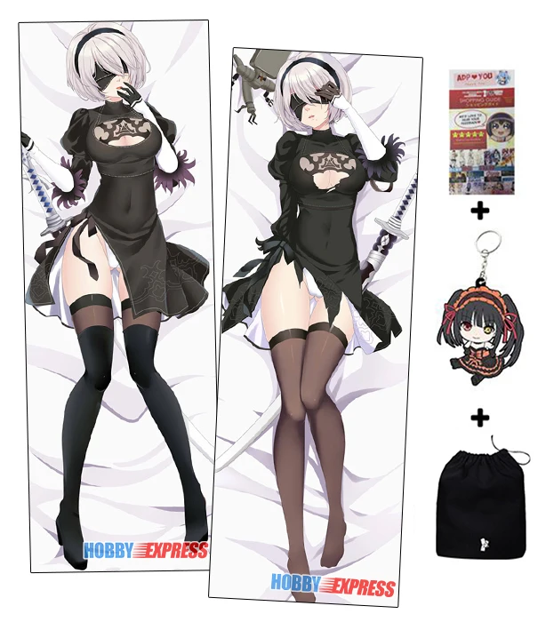 

Hobby Express Nier Automata 2B Dakimakura Japanese Hugging Body Pillow Cover ADP78093