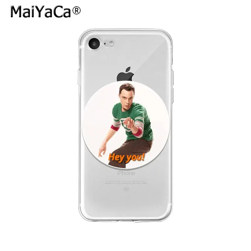 MaiYaCa The Big Bang Theory TBBT TPU Мягкий силиконовый чехол для телефона, чехол для Apple iPhone 8 7 6 6S Plus X XS MAX 5 5S SE XR - Цвет: A16