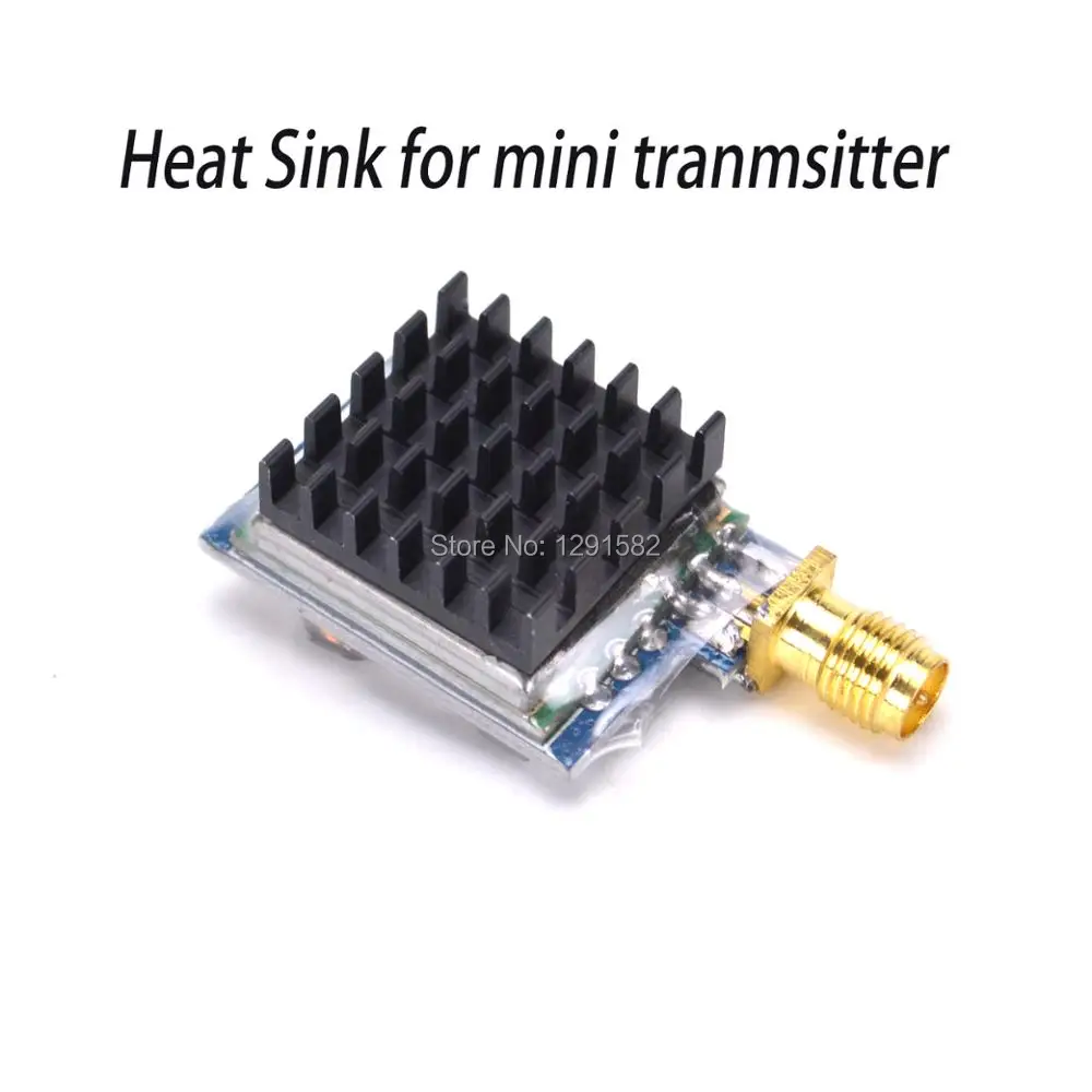 

Aluminum Heat Sink for TS5828 TS5823S FPV Transmitter For Quadcopter Mini Drone size 18.4*18.3*4.7mm