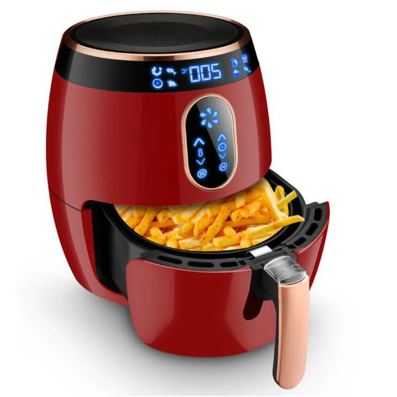 

Candimill Household automatic air fryer large capacity 2.6L LCD no-smoke electric french fries deep frying pan