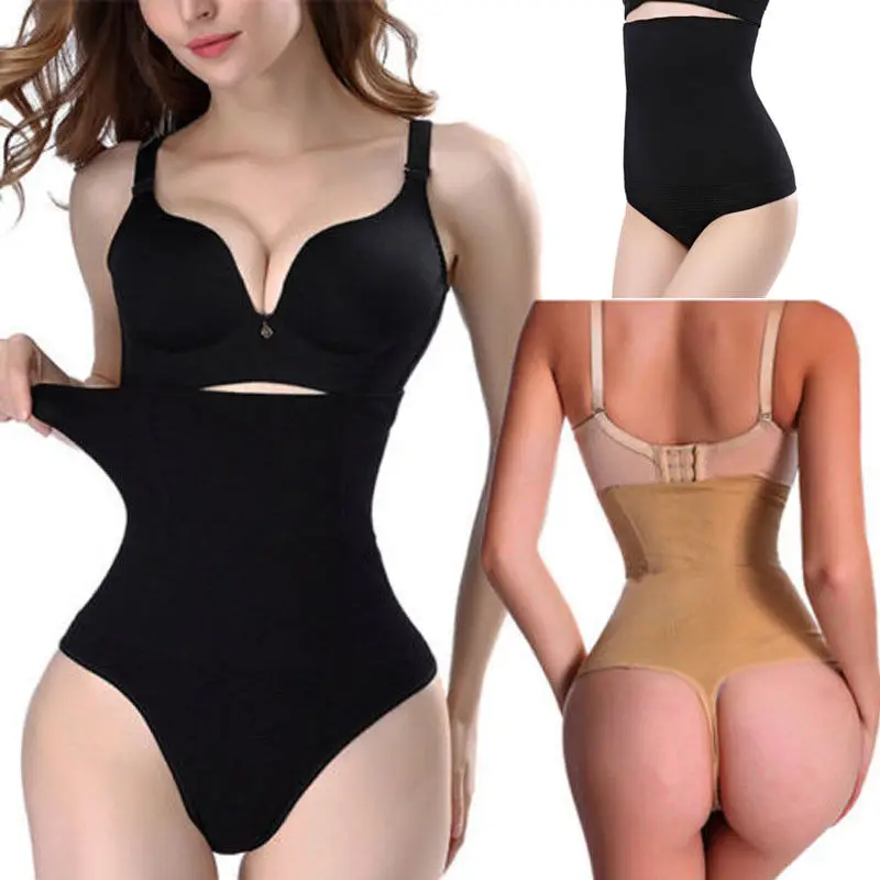 Модные женские туфли Высокая талия трусы корректирующее белье трусики Body Shaper Управление плоский живот, нижнее белье