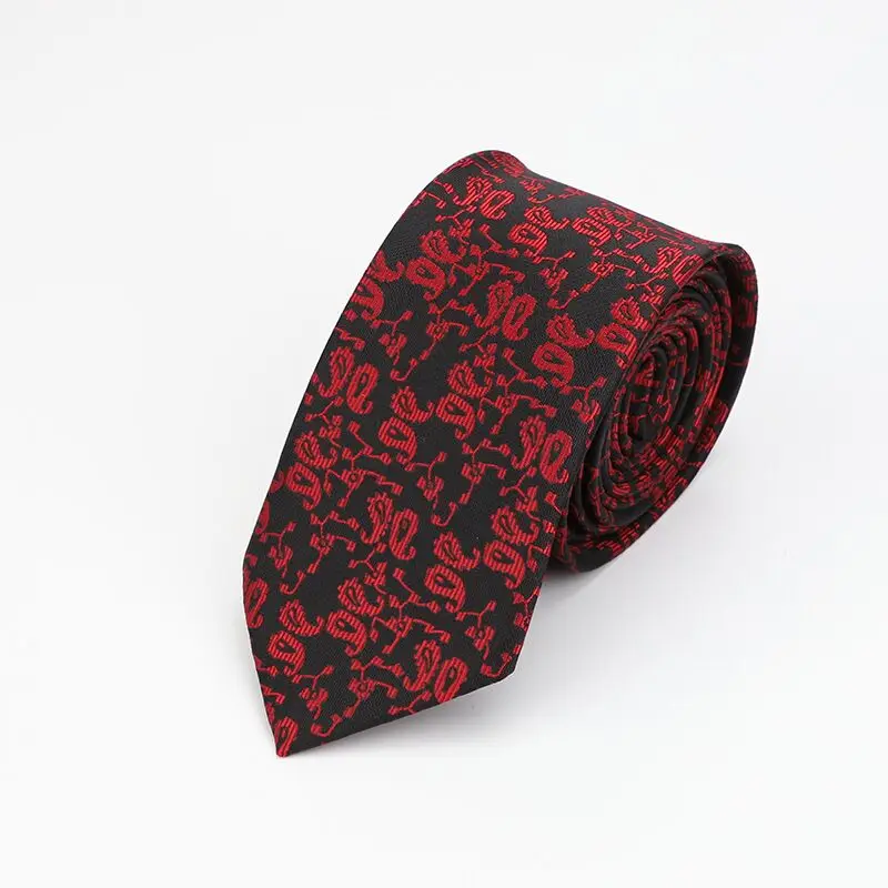 Новинка 7 см Gravata Mens галстук роскошный мужской цветочный узорчатые Галстуки Hombre классический деловой Повседневный галстук для свадьбы - Цвет: 09