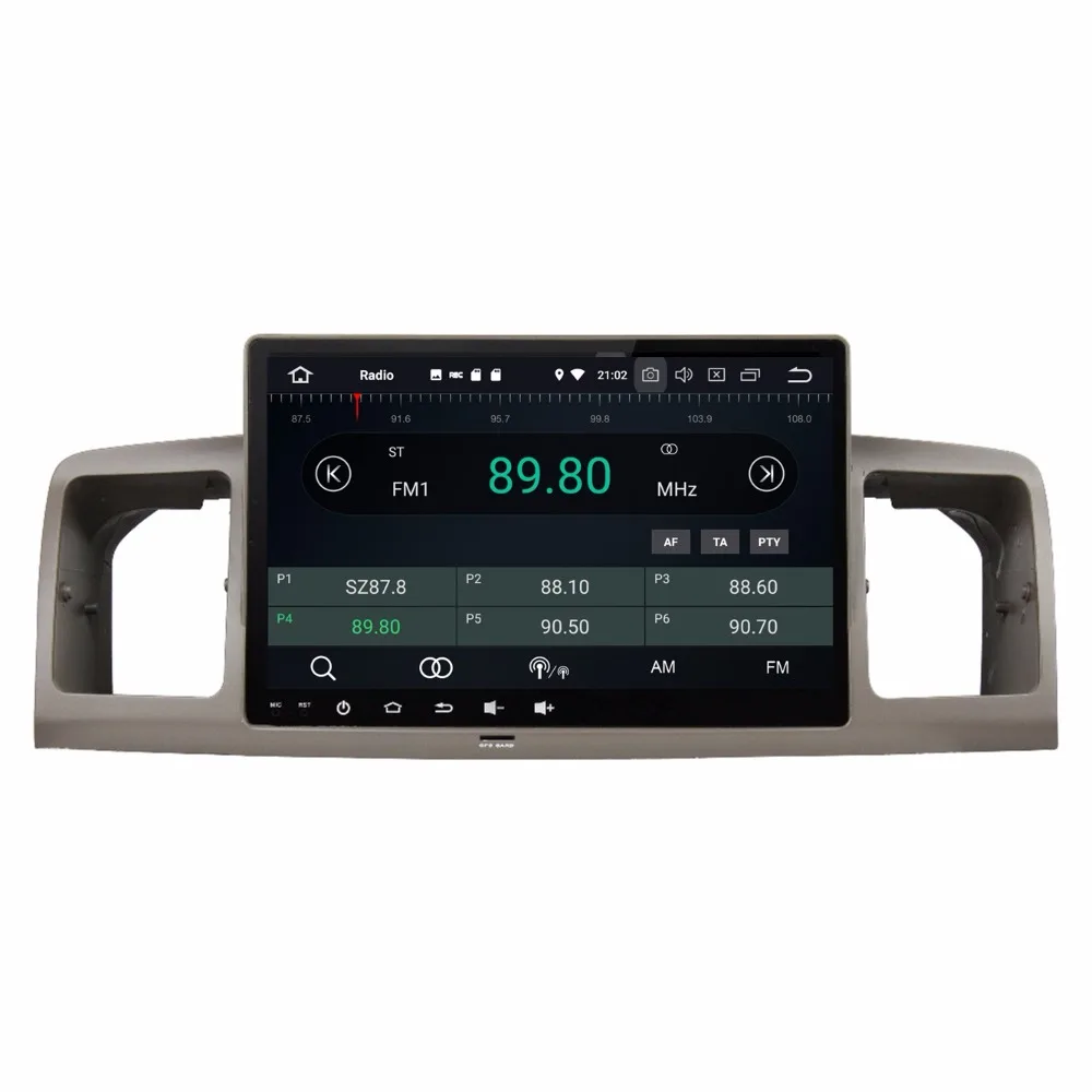 Best 1024*600 10.1" Android 8.0 Car Radio DVD Player for Toyota Corolla E120 /Corolla EX GPS WIFI Bluetooth USB DVR 2