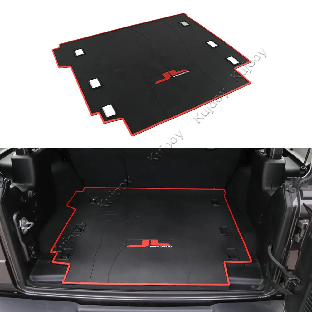 Car Floor Mats for Jeep Wrangler JL 2018+ Car Foot Mat Cargo Liner