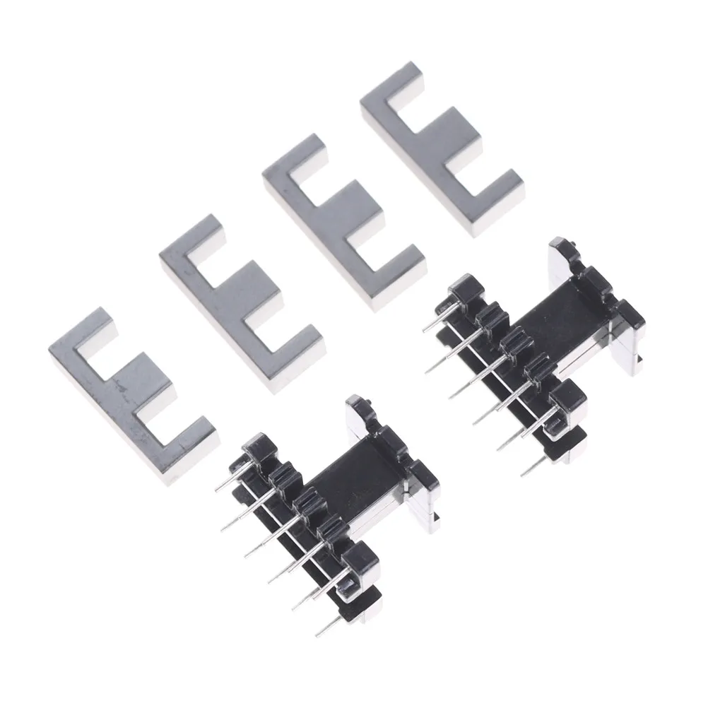 10 Sets EE10 4 with 4pin Transformer Bobbin PC40 Vertical ferrite core 20 ferrite Halves and 10 Coil