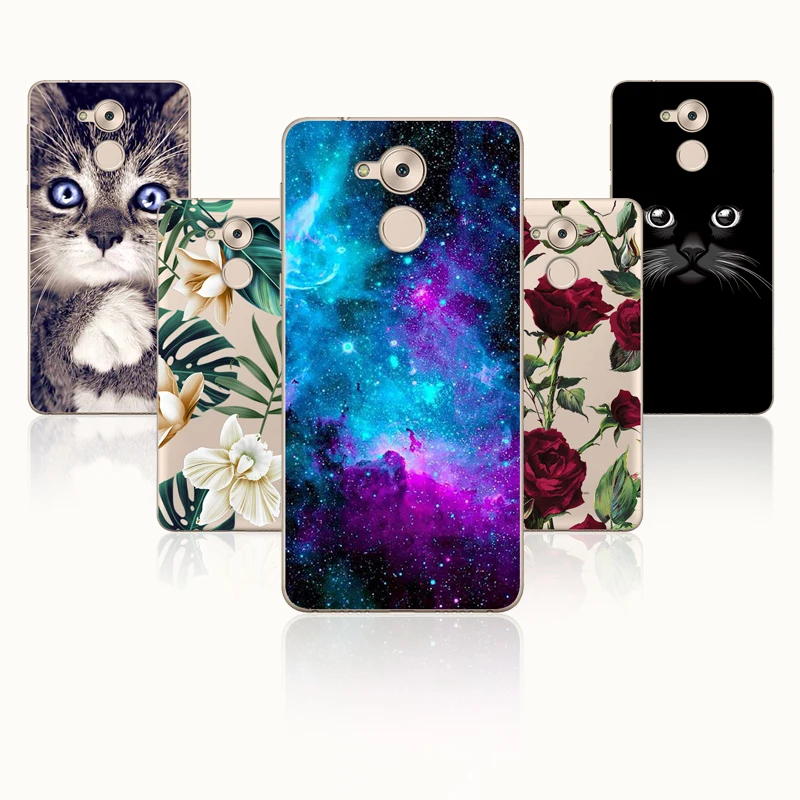 

FANATU Huawei Honor 6C Cover DIG-L21 DIG-L21HN Case 5.0" Phone Cases For Huawei Enjoy 6S Back Protective Case Silicon Funda