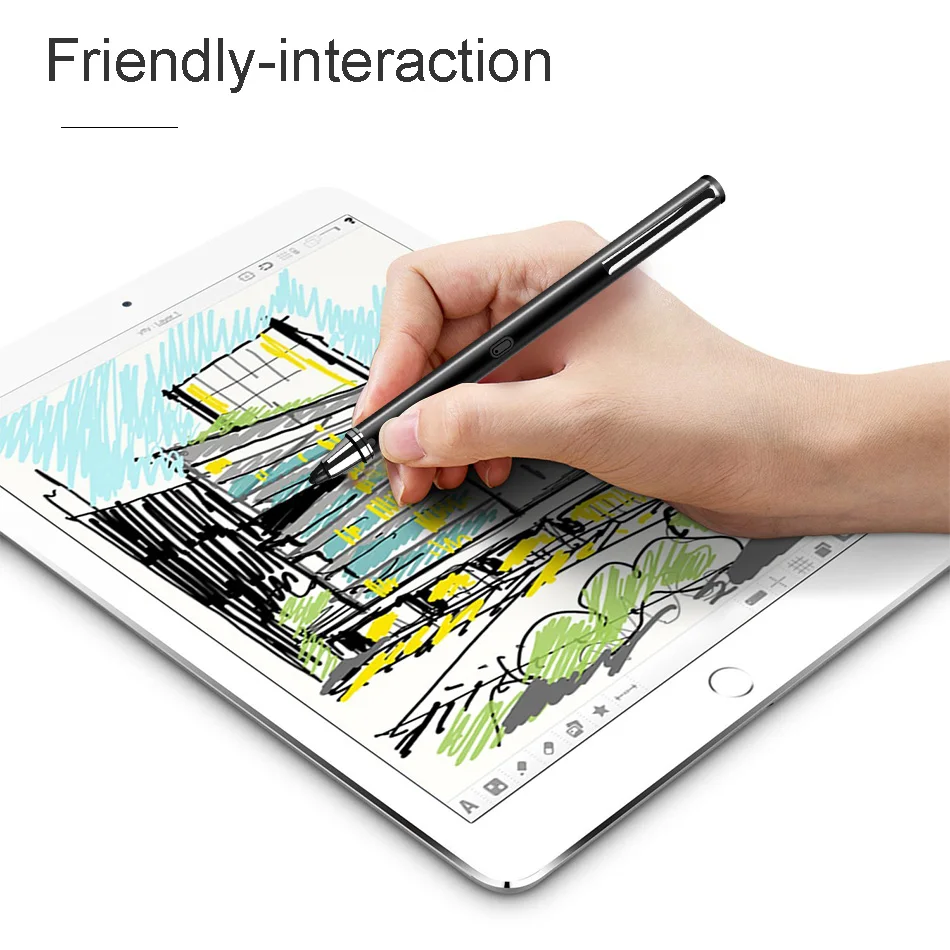 

WIWU Touch Pen Stylus Pencil for iPad IOS/Android System Smart Pen for iPad Pro 9.7 10.5 12.9 Universal