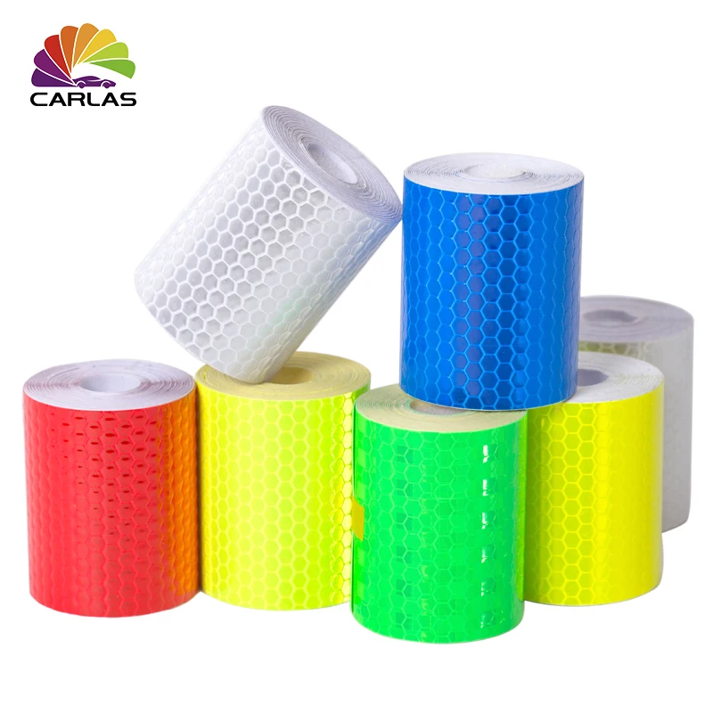 

Car decoration Motorcycle Reflective Tape Stickers Car-Styling Automobiles Safe Material Safety Warning Decals