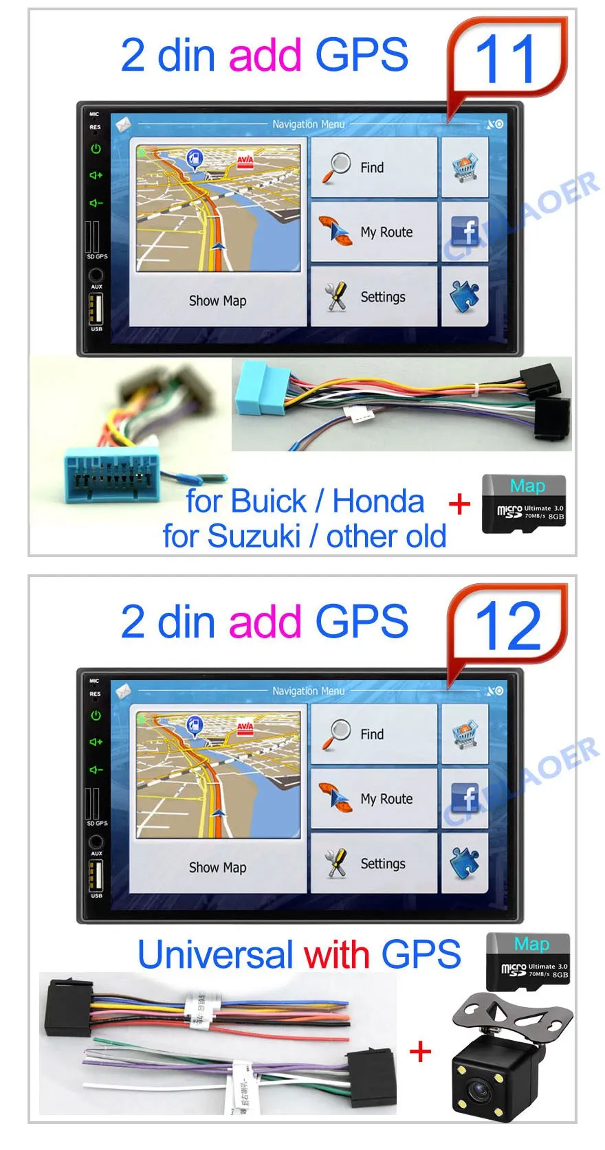 2 din car radio 24