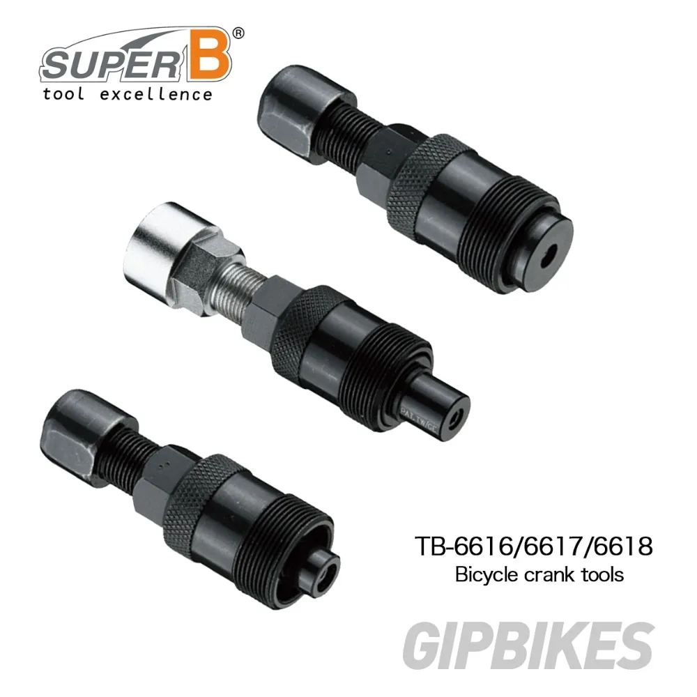 Супер B TB-6616/6617/6618 велосипедов инструмент для ремонта велосипеда для Shimano Octalink ISIS привод Системы и квадратном каблуке с коническим отверстием производства приспособление для снятия шатуна