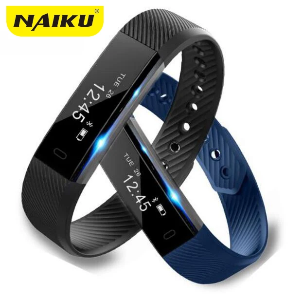 ID115 Smart Bracelet Fitness Tracker Step Counter Activity Monitor Band Alarm Clock Vibration Wristband for iphone