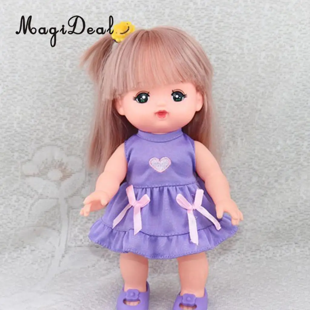 2pcs Handmade Fashion Dress Clothes Accessories for 25cm Mellchan Girl Dolls Accessories