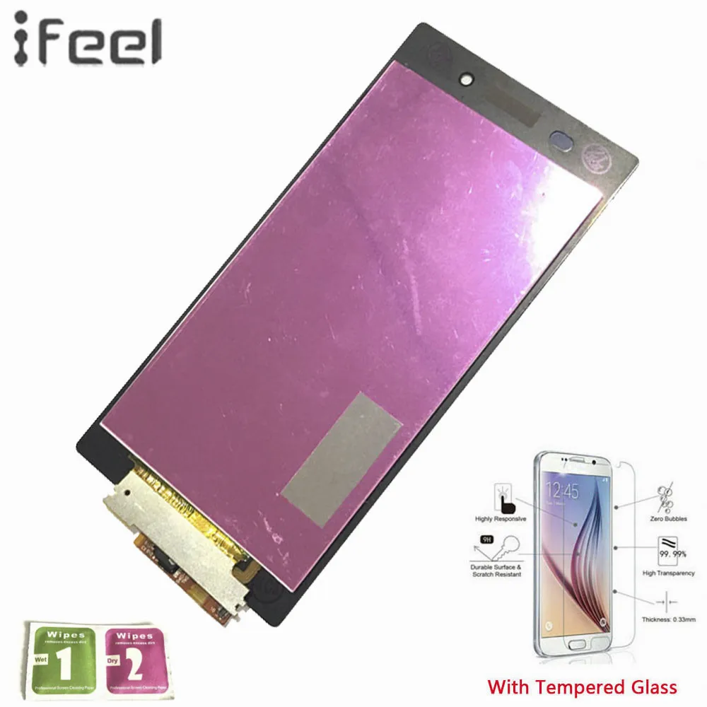 

IFEEL New 100% Tested LCD Display Touch Screen Digitizer Replacement For Sony Xperia Z1 L39H C6902 C6906 C6903 5.0'' Assembly