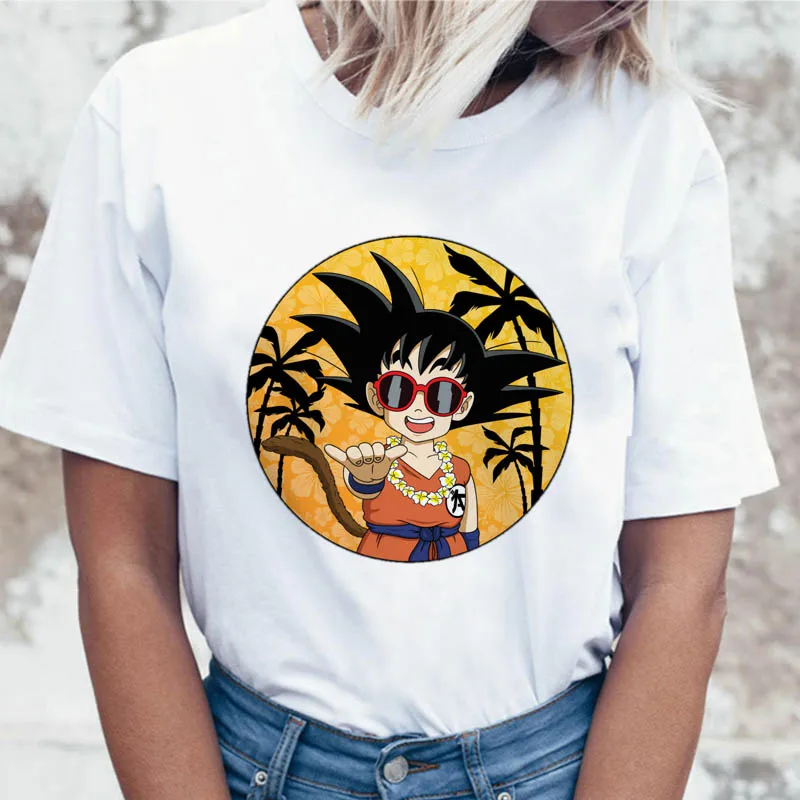 

Dragon Ball DragonBall Z super son goku t shirt tshirt t-shirt funny for harajuku tees top ulzzang korean women clothing graphic
