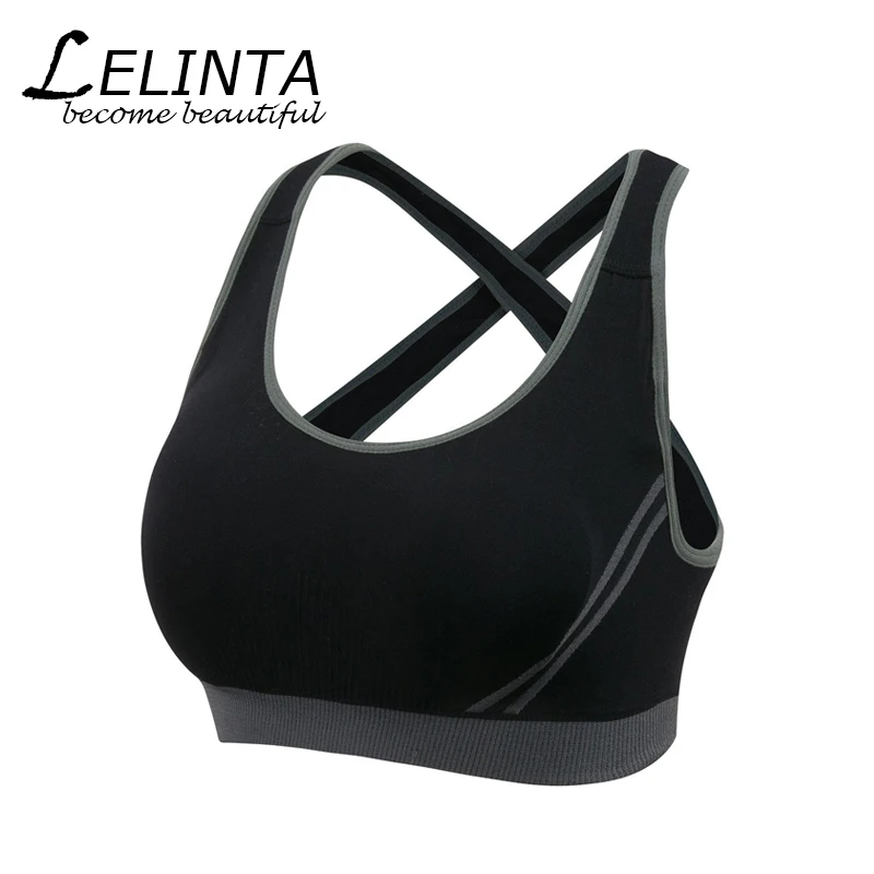 USPS Drop Ship 5 Colours Absorver Sweat Sport Bra For Women Gym Running Yoga Sport Bra Set Girl Underwear Nylon Spandex