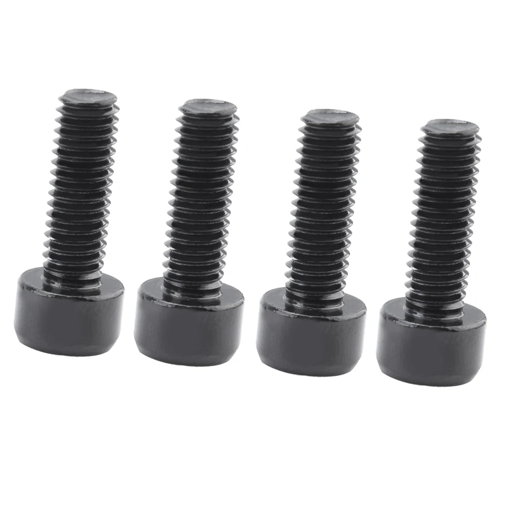 4 Pcs Silver Water Bottle Cage Bolts Holder Screws Hex Socket Screws Aluminum Alloy Screws Bike Repair Accessory