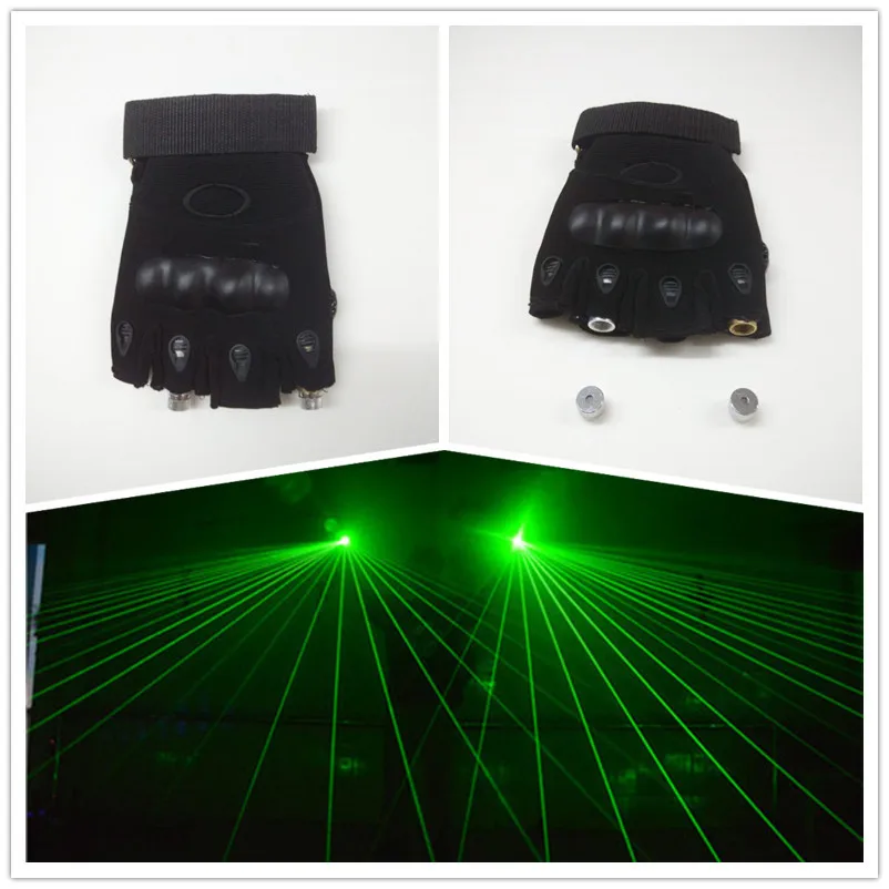 

green lasers man gloves dancing stage show light party DJ Club green 532nm laser gloves with 2pcs laser/Disco laser gloves