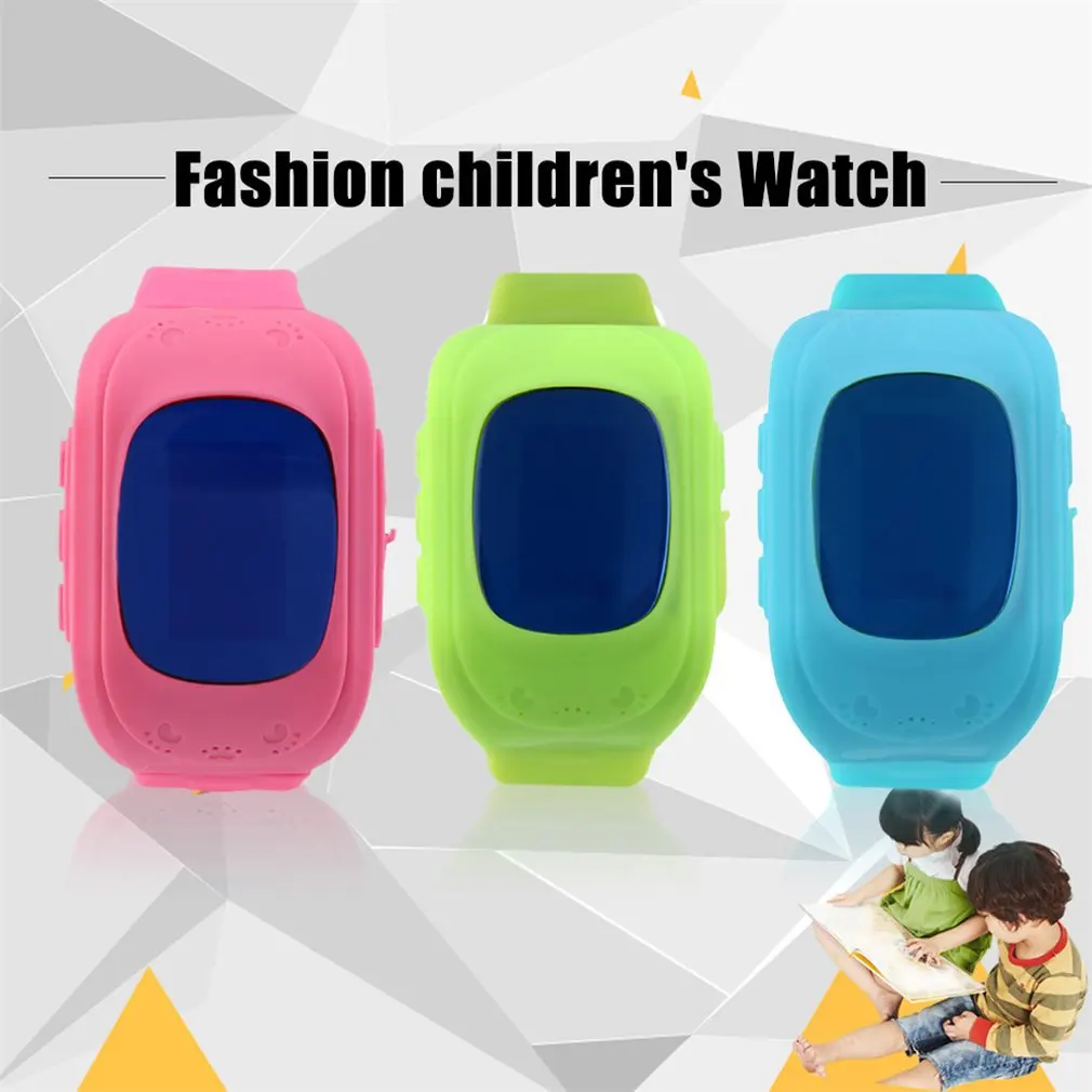 Babies Q50 Smart watch GPS tracker OLED screen Kids Wristwatch SOS Call  Anti Lost safety tracker for iOS Android baby Gift
