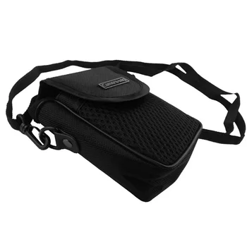 

Case Durable With Strap Wear Resistant Shockproof Holder Carrying Solid Camera Bag Black Nylon Universal Waist Pack For Sony