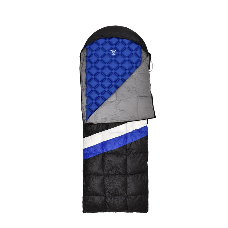 في الهواء الطلق نفخ فراش المشي التخييم حصيرة خفيفة الهواء حصيرة البيض عش شكل 1 شخص وسادة النوم بطانية حرارية 480g TPU