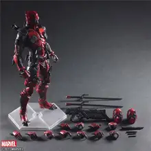 Deadpool 2 Play Arts PA Marvel Super Hero Action Figure Brinquedos 10 “25 cm