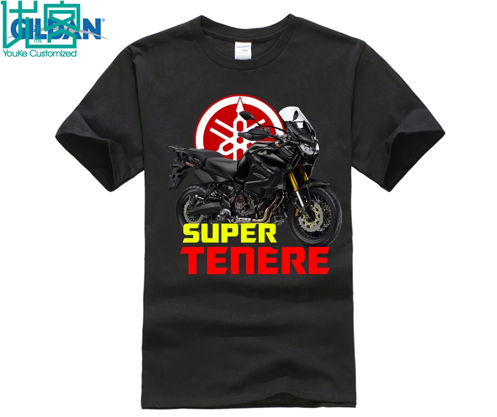 

2018 100% Cotton Summer Mens Hot Sale T Shirt Super Tenere T-Shirt Xtz 1200 Super Tenere Tee Shirt