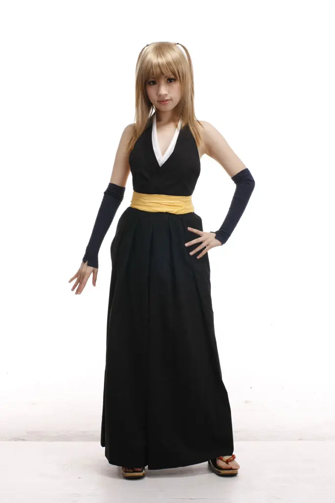 Мужской и Женский костюм для косплея BLEACH аниме Хэллоуина Soi Fon|Костюмы аниме| |