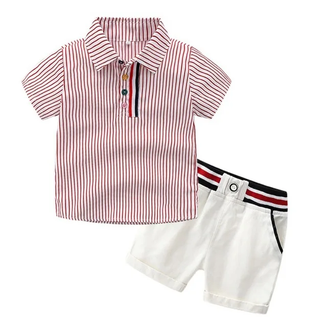 Лидер продаж года, комплекты летней стильной одежды для детей топы и шорты Комплект из 3 предметов с ремнем, футболка для мальчиков и девочек спортивный костюм детская одежда - Цвет: Pink 0313