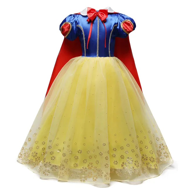 Новое Детское платье для девочек; летнее праздничное платье принцессы; детское платье для костюмированной вечеринки с героями мультфильмов; длинное платье Эльзы для девочек; нарядные костюмы Снежной Королевы - Цвет: 16