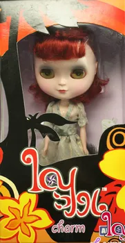 

Free Shipping charm ICY-5 DIY Blyth ICY doll birthday gift for girls 4 colour big eyes dolls with beautiful Hair cute toy