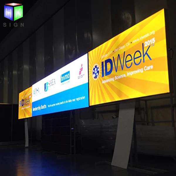 Buy outdoor waterproof led backlit advertising display