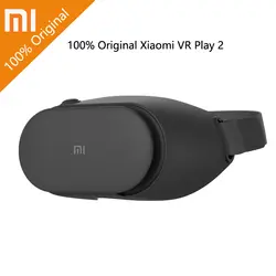 В наличии xiaomi VR 2 оригинальный mi VR Очки виртуальной реальности погружения 3D очки для 4,7-5,7 дюймов Smart телефоны для iphone xiaomi