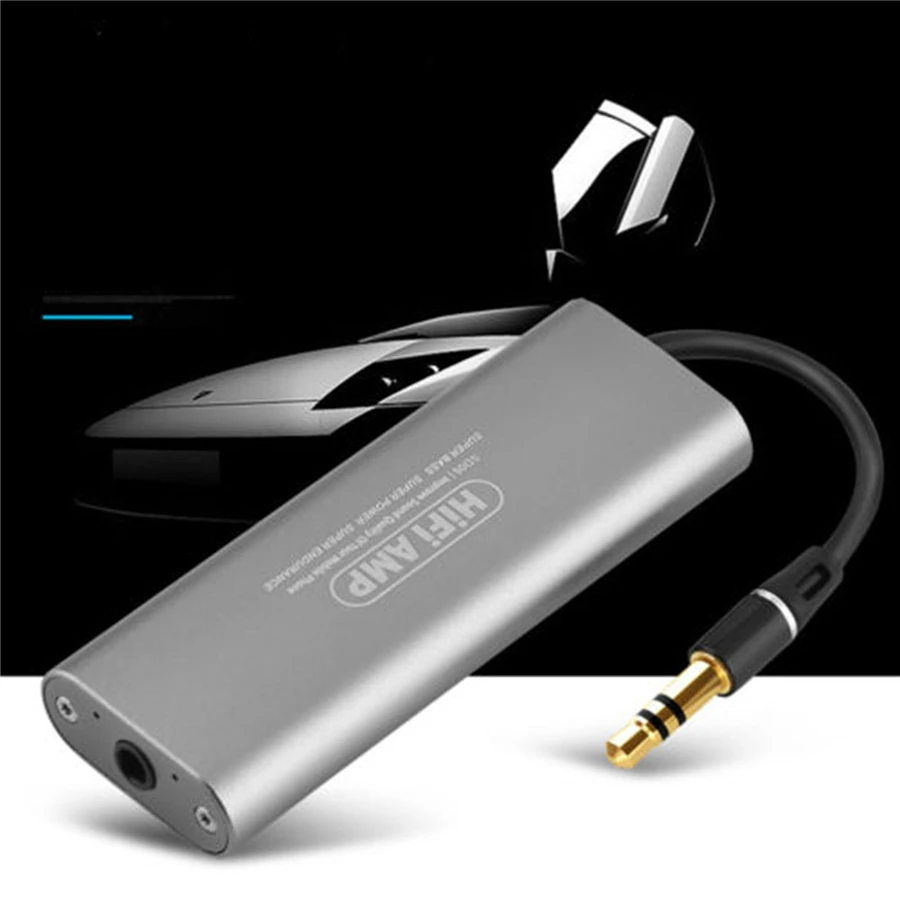 Pocket 3 5mm Audio HIFI Headphone Amplifier Stereo Earphone AMP for Smart phones