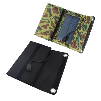 

Portable 1.75W 5V Solar Panel Mobile phone Charger DIY Polysilicon Foldable Solar USB Battery Chargers Solar Power Bank Charger