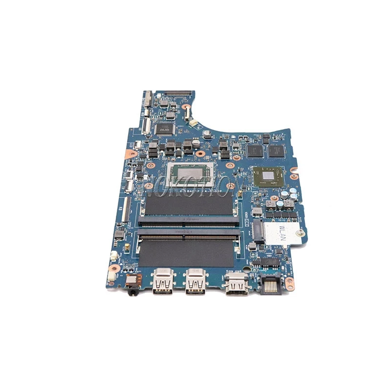 Best NOKOTION CN-0KPK2C 0KPK2C KPK2C FOR DELL INSPIRON 5565 laptop motherboard BAL22 LA-D803P A12-9800P main board Full tested 2