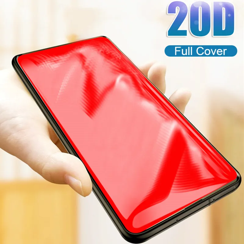 

20D Curved Protective Glass On The For Samsung Galaxy S8 S9 S10 Plus S10e Tempered Glass Cover Note 8 9 Screen Protector Film
