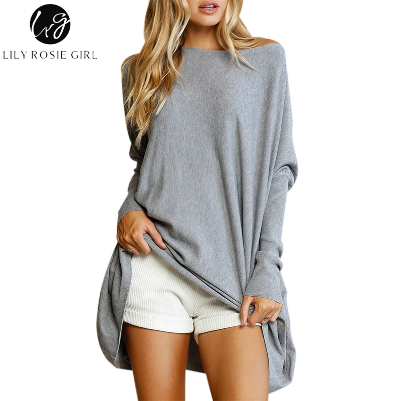 Pull oversize epaule dénudée Clearance