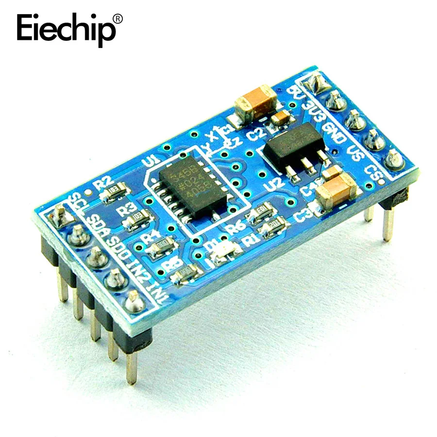 

ADXL345 3-Axis Digital Gravity Sensor Acceleration Module Tilt Sensor For Arduino Sensors Module IIC SPI Replace ADXL335