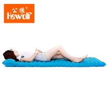 Hewolf Высокое качество Открытый Кемпинг Суперлегкий надувной одиночный влагостойкий расширение и утолщение надувной коврик