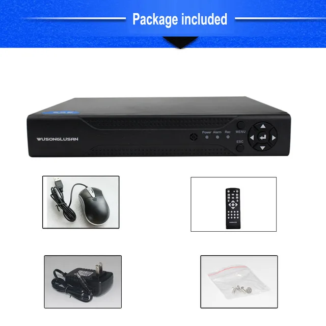 8 Channel Digital Video Recorder 8CH AHD DVR 1080N 960P 720P 960H 6-in-1 NVR TVI CVI DVR P2P For CCTV Home Surveillance Cameras