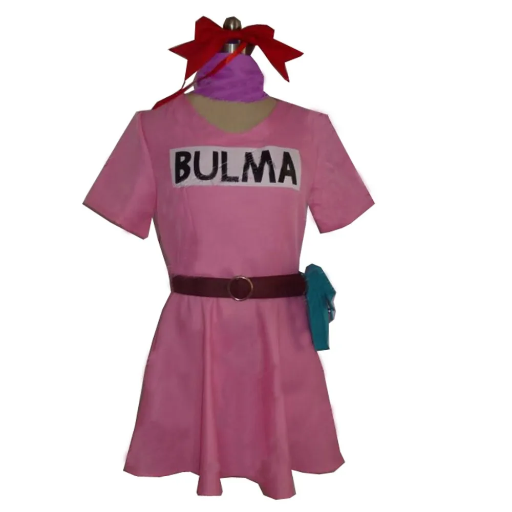 

2017 Anime Dragonball Z Bulma Cosplay Costume Tailor Made