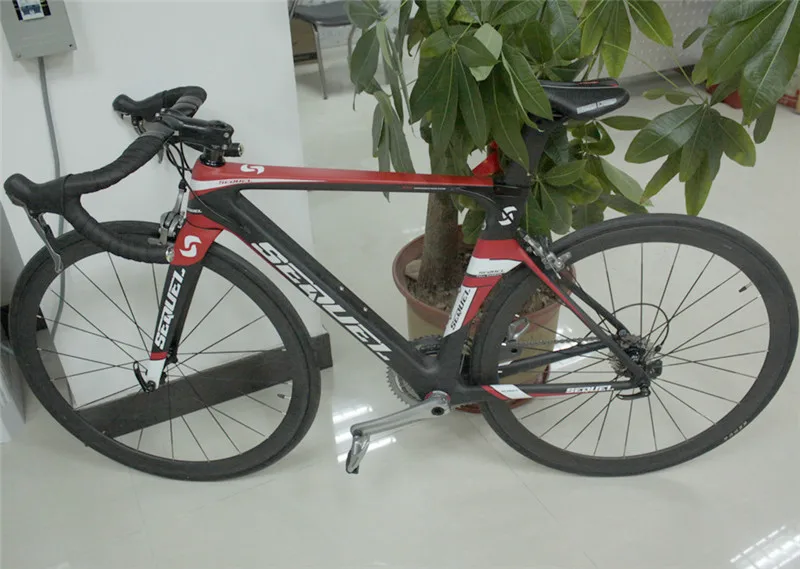 Excellent 2019 Seuqel DCRF07 carbon bike road frame T800 BB30/BSA OEM color carbon bicycle frame for high people 54