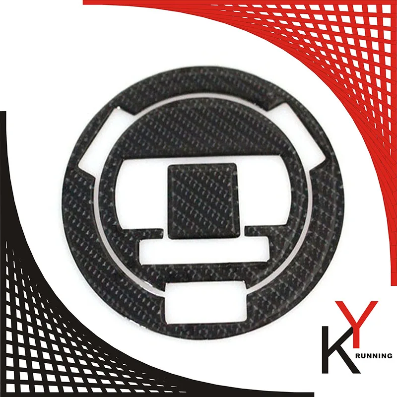 KYRUNNING K-CGTCP-14 3D Carbon Fiber Tank Gas Cap Pad Filler Cover Sticker Decals Fit BMW HP2 SPORT 10-11/S1000R F650GS S1000RR |