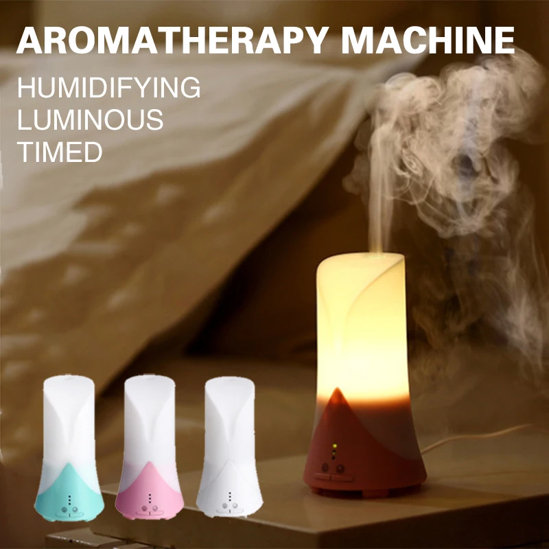 

2019 Drop Shpping LED 60ml USB Humidifier Aroma Diffuser Mist Maker Universal Portable Asthma Atomizer Inhaler Respirator