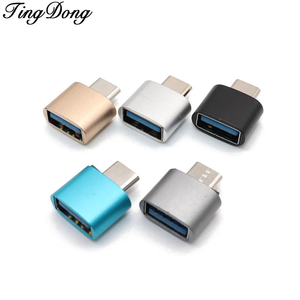 

USB-C Type C to USB OTG Adapter for Samsung S10 Plus for Xiaomi Mi 9 8 OTG Data Converter for Huawei Honor Mate P20 P30 Pro 9 10