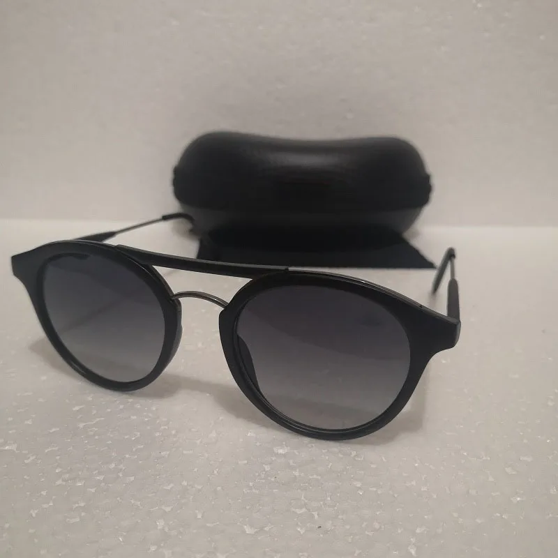 Pawes Модные мужские крутые круглые стильные градиентные солнцезащитные очки для вождения в винтажном стиле фирменный дизайн недорогие солнцезащитные очки белые чехлы 16203