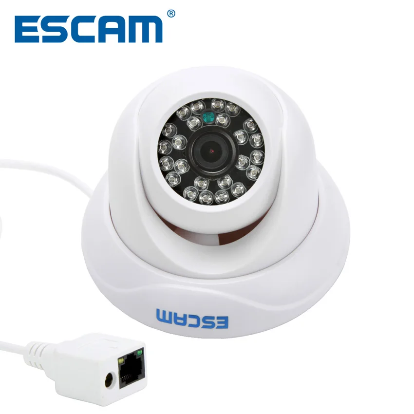 Esicam Улитка qd500 mni IP Камера Ночное видение Водонепроницаемый Открытый HD 720 P ик-onvif P2P видеонаблюдения Камера Mobile обнаружение