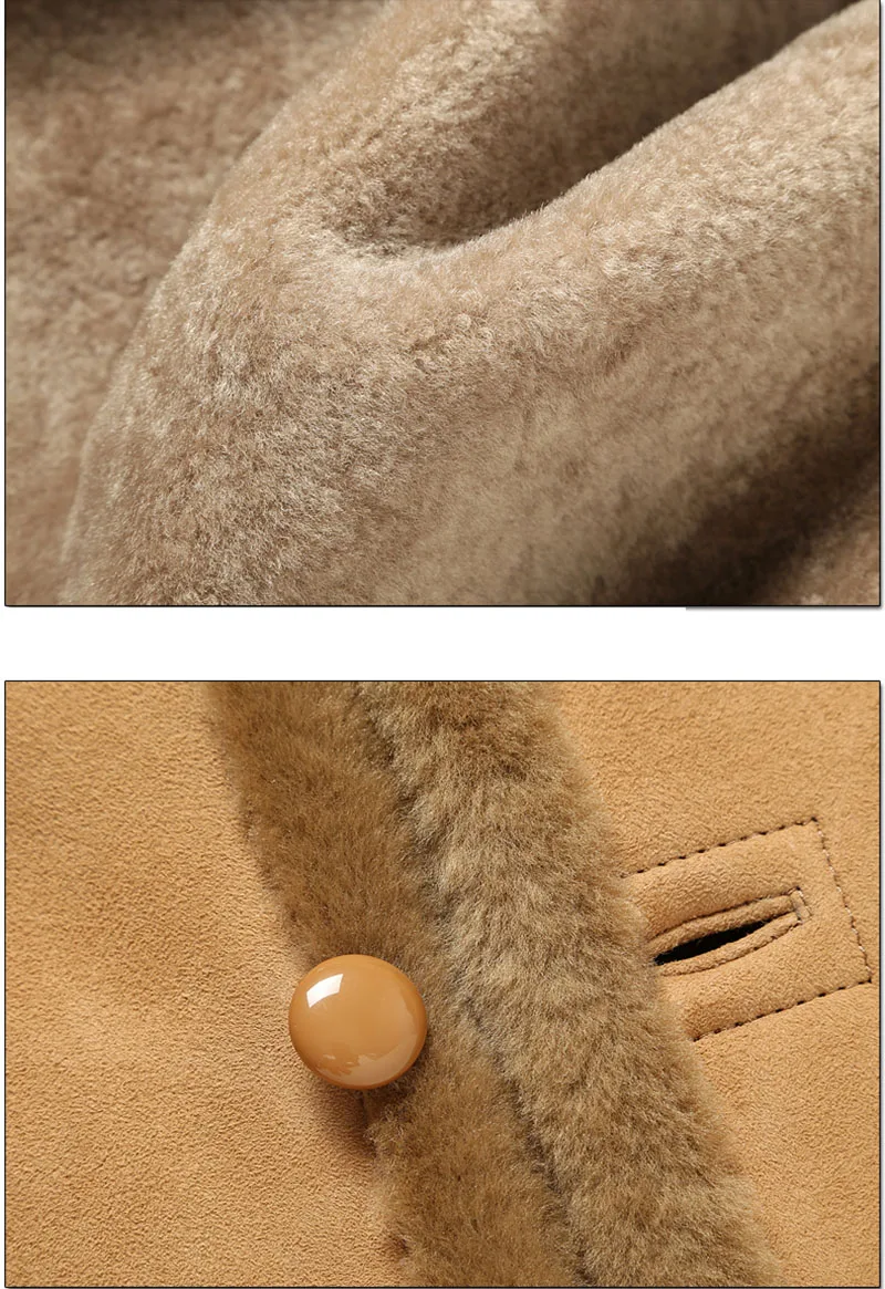Настоящая Австралийская овчина мужская куртка из натуральной кожи для мужчин овчина шуба Толстая Высококачественная зимняя куртка